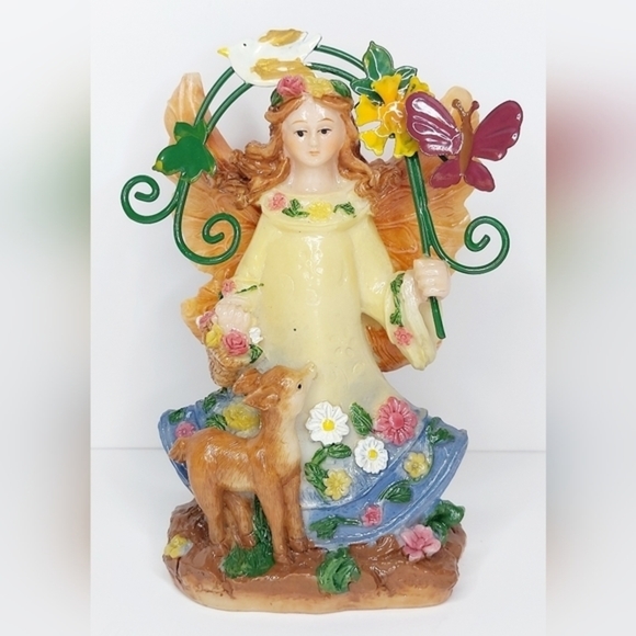 Vintage garden fairy nik‎ nak - Picture 1 of 5